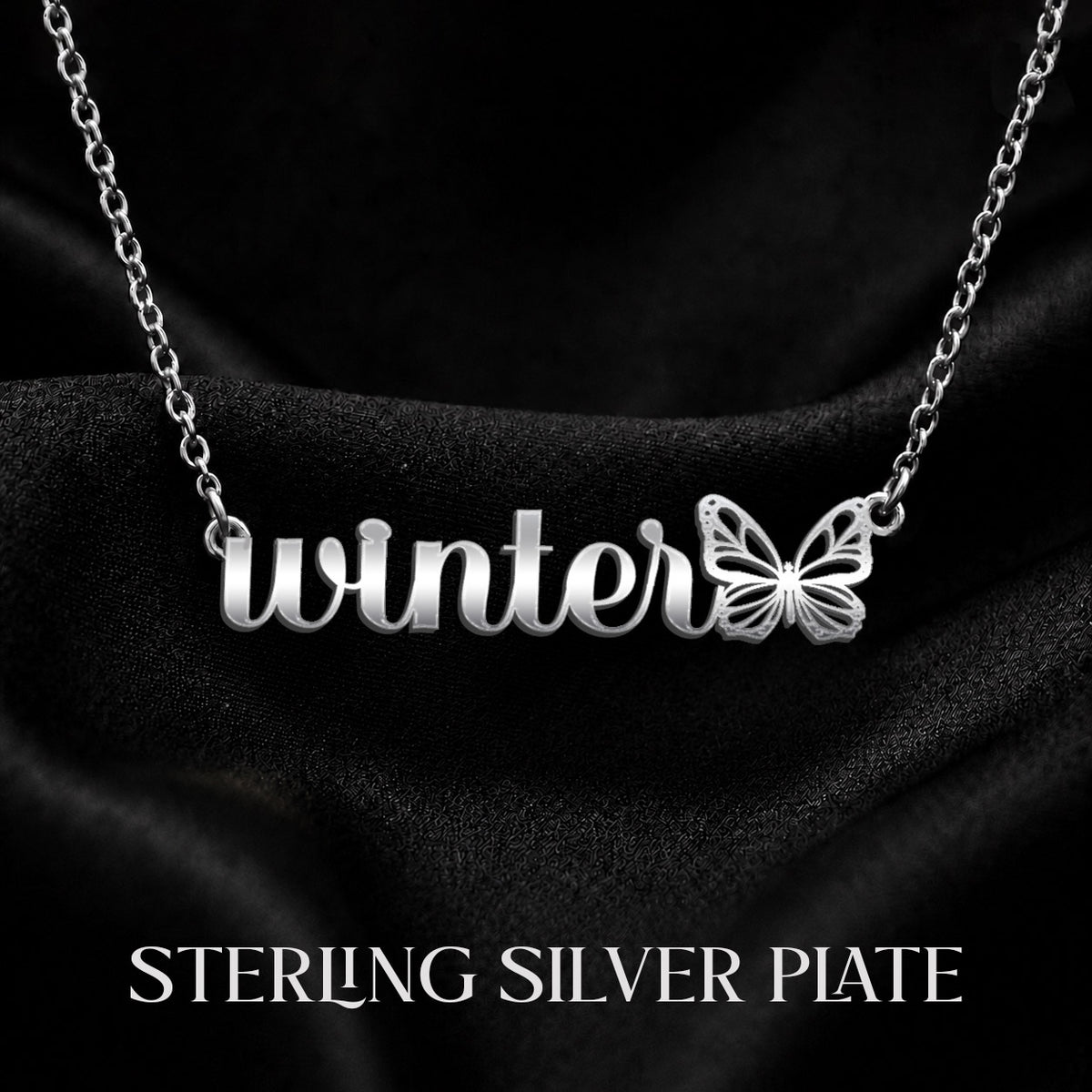 WINTER The Classic Personalized Name Necklace