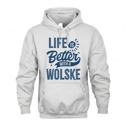 WOLSKE HH88-K2–Personalized Name Quote T-Shirt Life Is Better With Unisex Gift