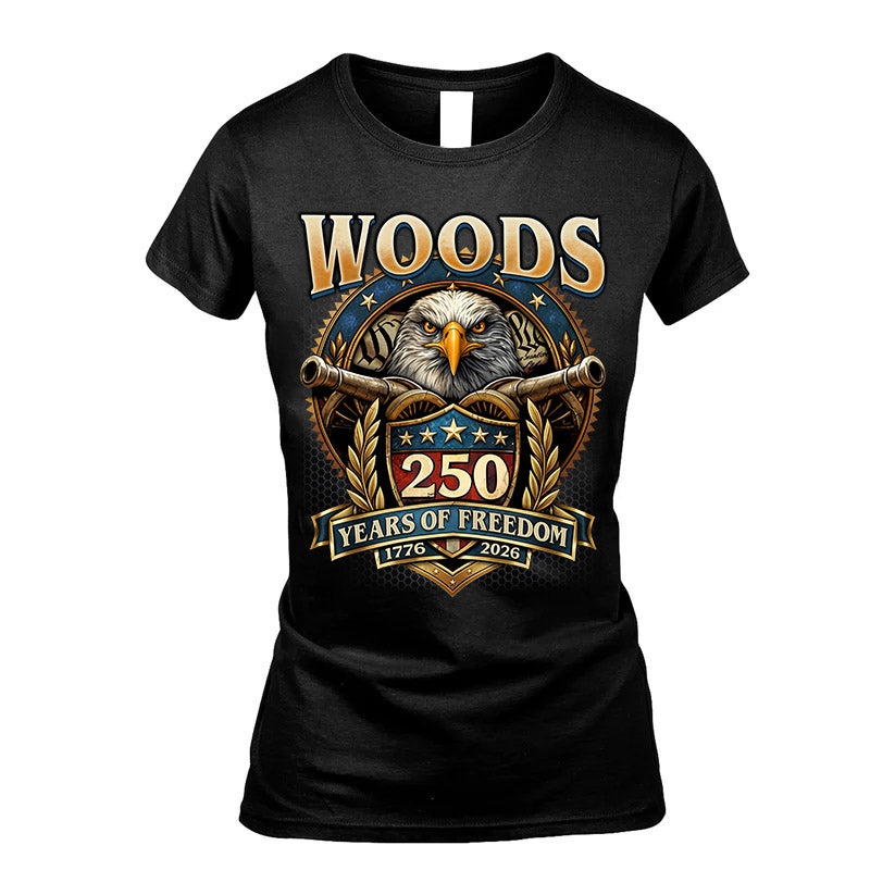 WOODS REVOLUTION-250USA-KTT...250 Years Of Freedom 1776-2026