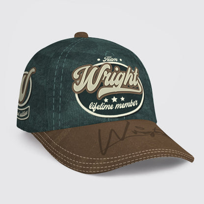 WRIGHT CAP02-KTT28 Team Lifetime Member