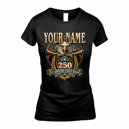 YOUR NAME REVOLUTION-250USA-KTT...250 Years Of Freedom 1776-2026