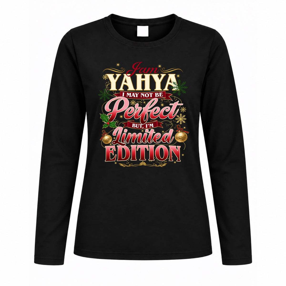 YAHYA KTT-TT43 Personalized Funny Quote Apparel