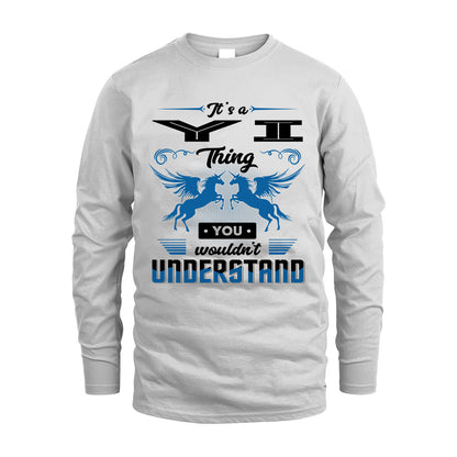 YI KTT-TT38 It’s a/an NAME Thing, You Wouldn’t Understand – Personalized Name T-Shirt