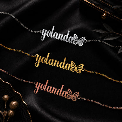 YOLANDA The Classic Personalized Name Necklace