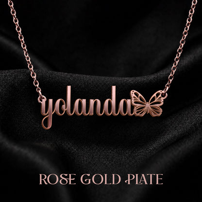 YOLANDA The Classic Personalized Name Necklace