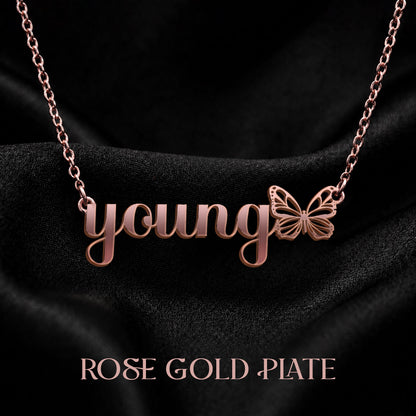 YOUNG The Classic Personalized Name Necklace