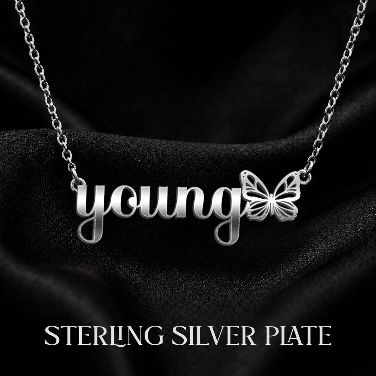 YOUNG The Classic Personalized Name Necklace