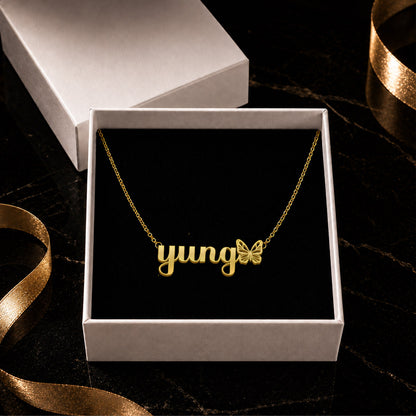 YUNG The Classic Personalized Name Necklace
