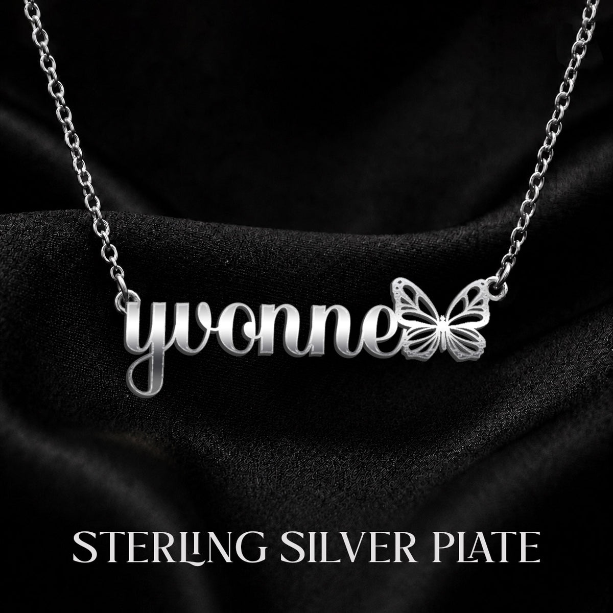 YVONNE The Classic Personalized Name Necklace