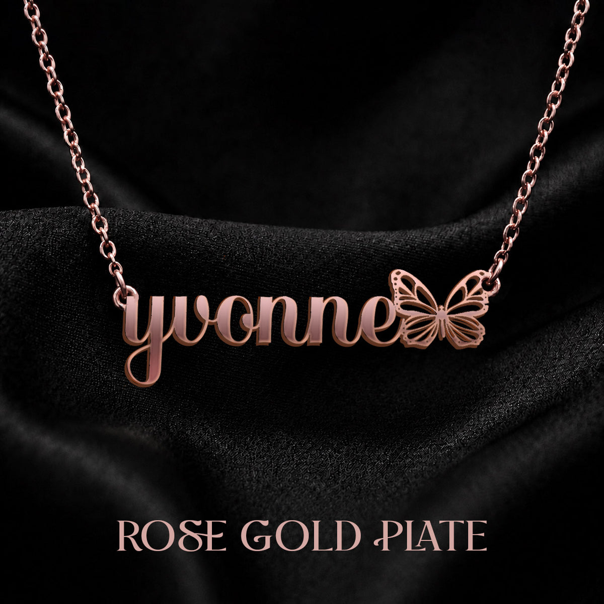 YVONNE The Classic Personalized Name Necklace