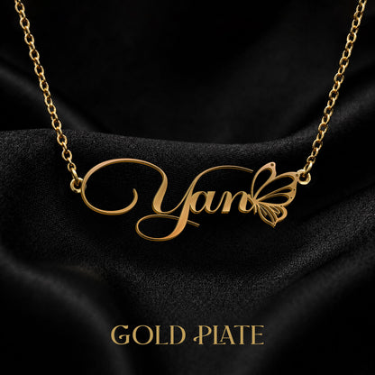 YAN T02 Custom Name Necklace, Personalized Name Necklace, Birthday Gift, Christmas Gift for Her