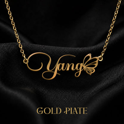YANG T02 Custom Name Necklace, Personalized Name Necklace, Birthday Gift, Christmas Gift for Her