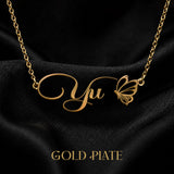 YU T02 Custom Name Necklace, Personalized Name Necklace, Birthday Gift, Christmas Gift for Her