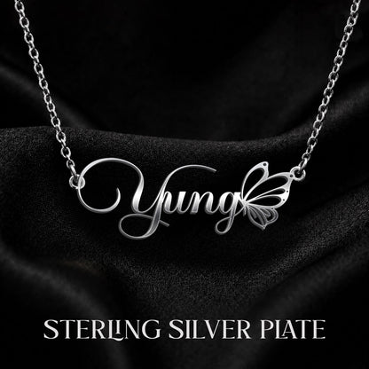 YUNG T02 Custom Name Necklace, Personalized Name Necklace, Birthday Gift, Christmas Gift for Her
