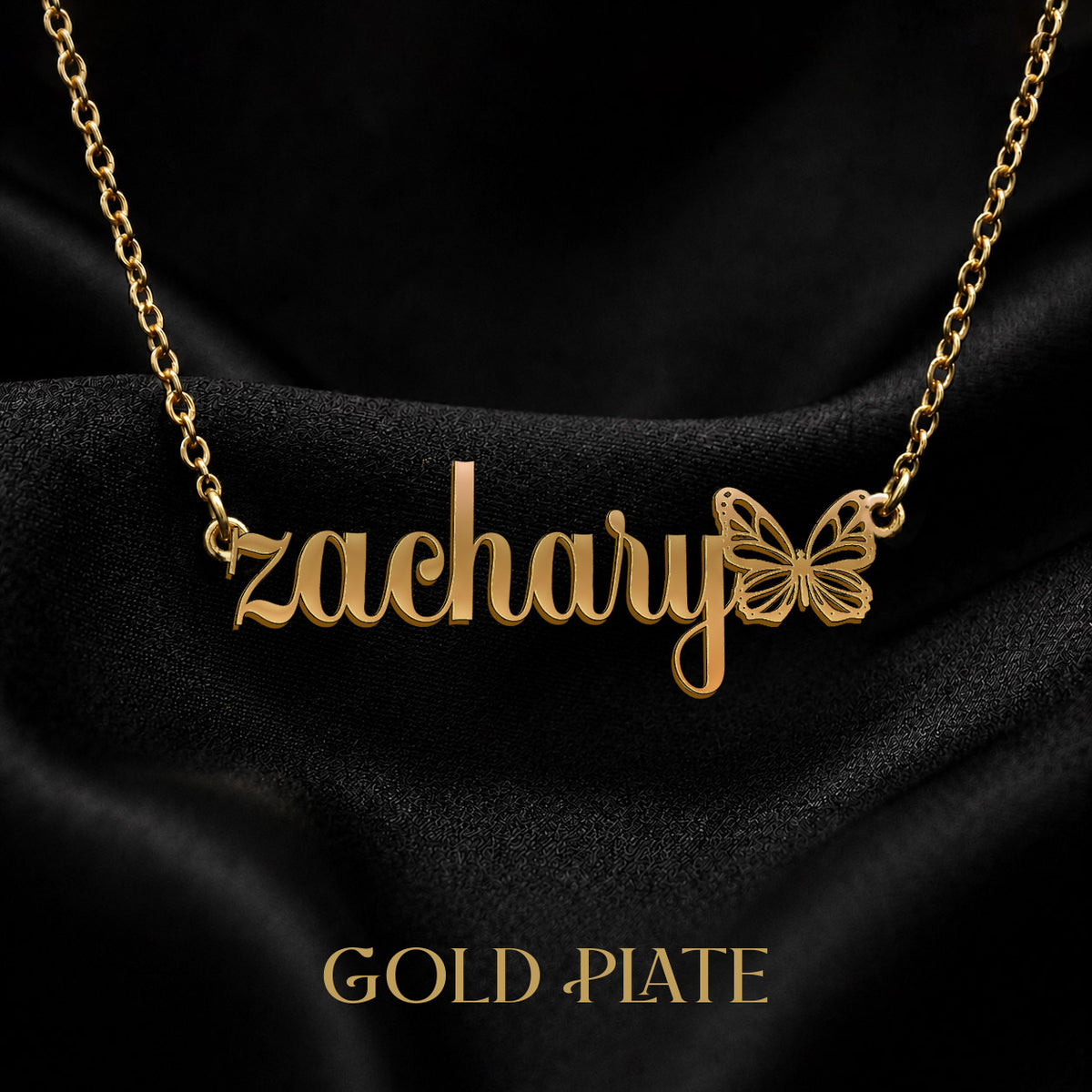ZACHARY The Classic Personalized Name Necklace