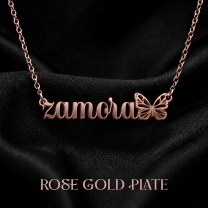 ZAMORA The Classic Personalized Name Necklace