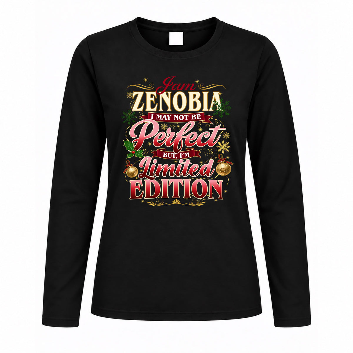 ZENOBIA KTT-TT43 Personalized Funny Quote Apparel