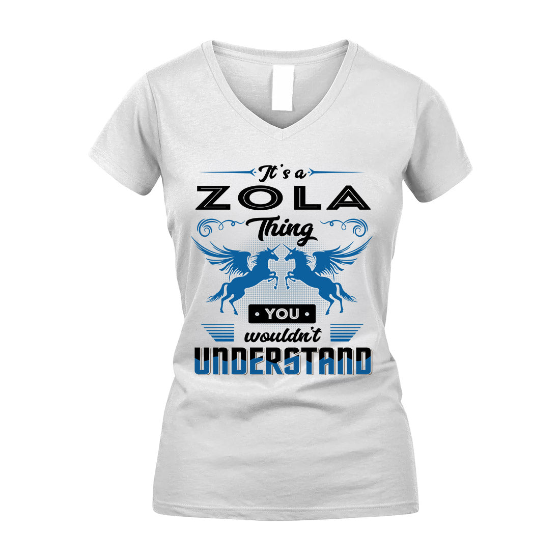 ZOLA KTT-TT38 It’s a/an NAME Thing, You Wouldn’t Understand – Personalized Name T-Shirt