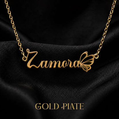 ZAMORA T02 Custom Name Necklace, Personalized Name Necklace, Birthday Gift, Christmas Gift for Her
