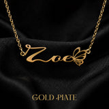 ZOE T02 Custom Name Necklace, Personalized Name Necklace, Birthday Gift, Christmas Gift for Her