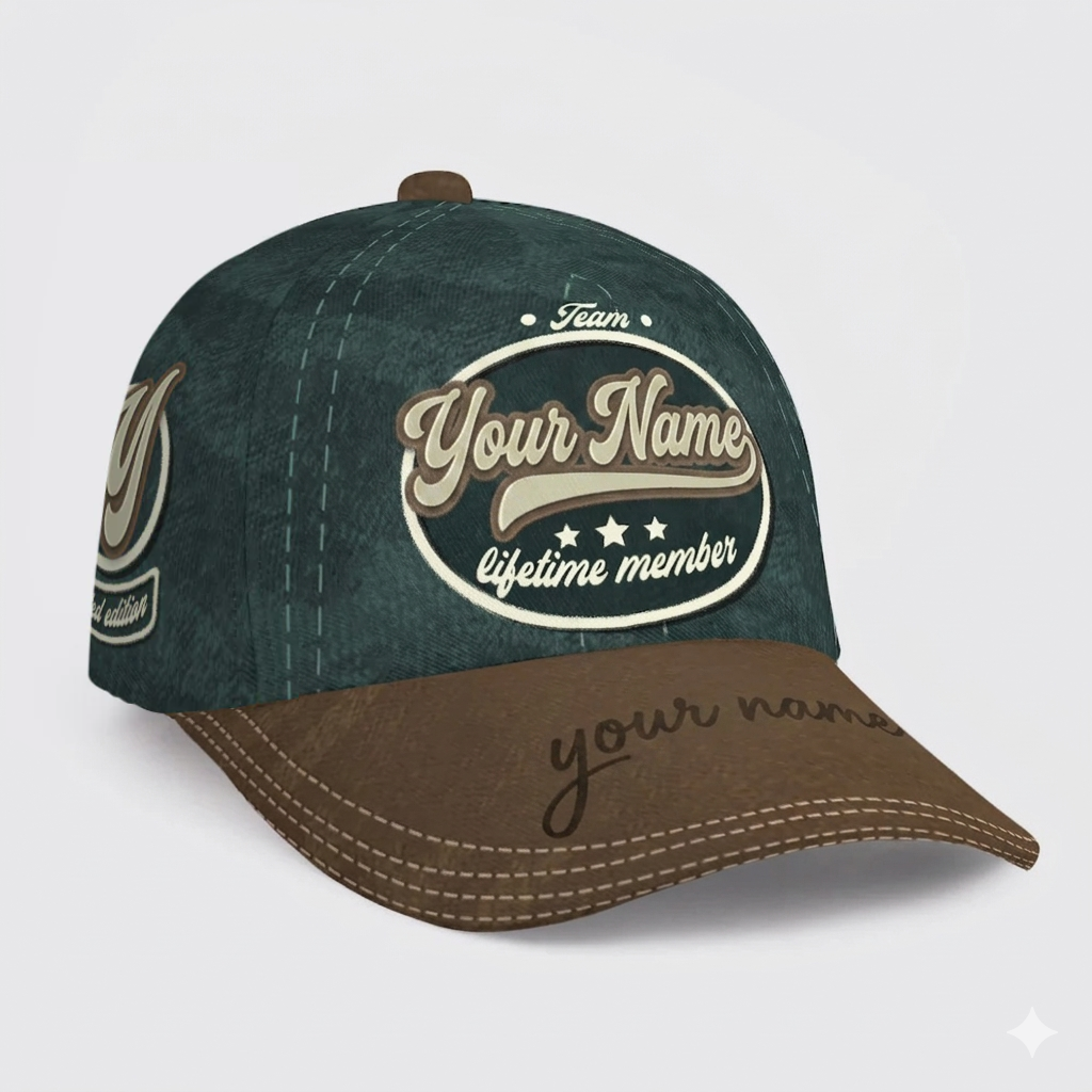 YOUR NAME CAP02-KTT28 Team Lifetime Member