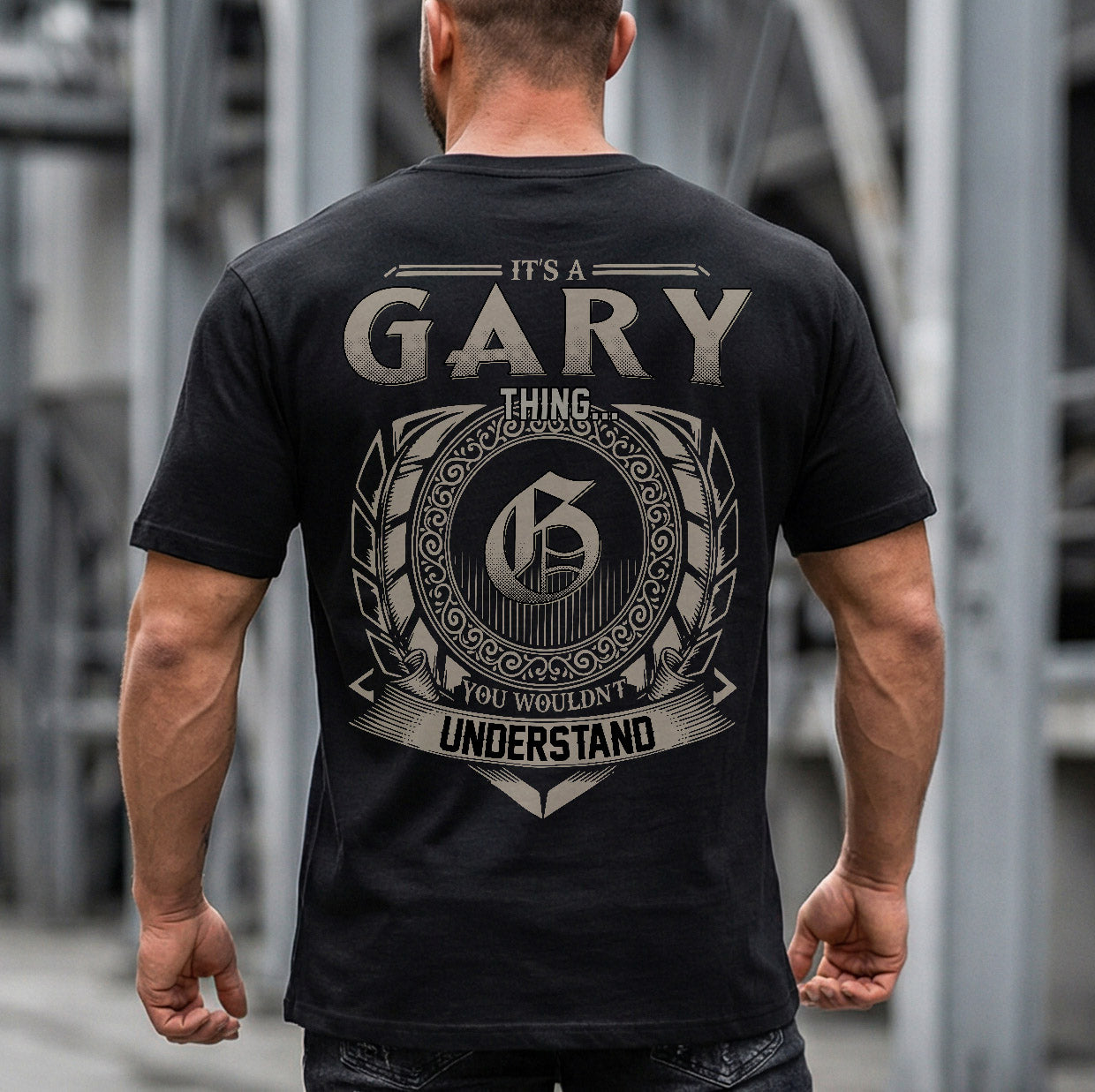 GARY HH88-K2–Personalized Name Quote Apparel “It’s an NAME Thing You Wouldn’t Understand”