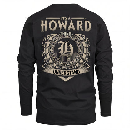 HOWARD HH88-K2–Personalized Name Quote Apparel “It’s an NAME Thing You Wouldn’t Understand”