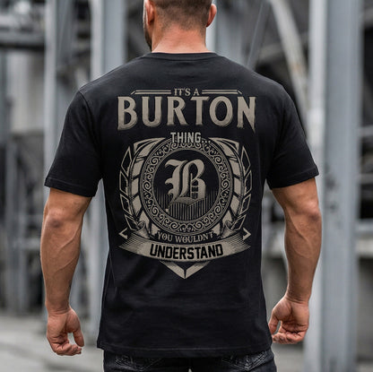 BURTON HH88-K2–Personalized Name Quote Apparel “It’s an NAME Thing You Wouldn’t Understand”