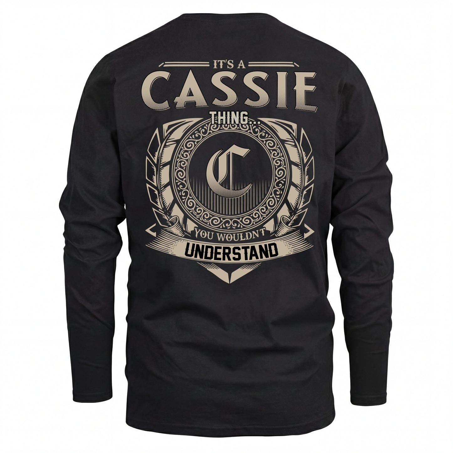 CASSIE HH88-K2–Personalized Name Quote Apparel “It’s an NAME Thing You Wouldn’t Understand”