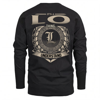 LO HH88-K2–Personalized Name Quote Apparel “It’s an NAME Thing You Wouldn’t Understand”