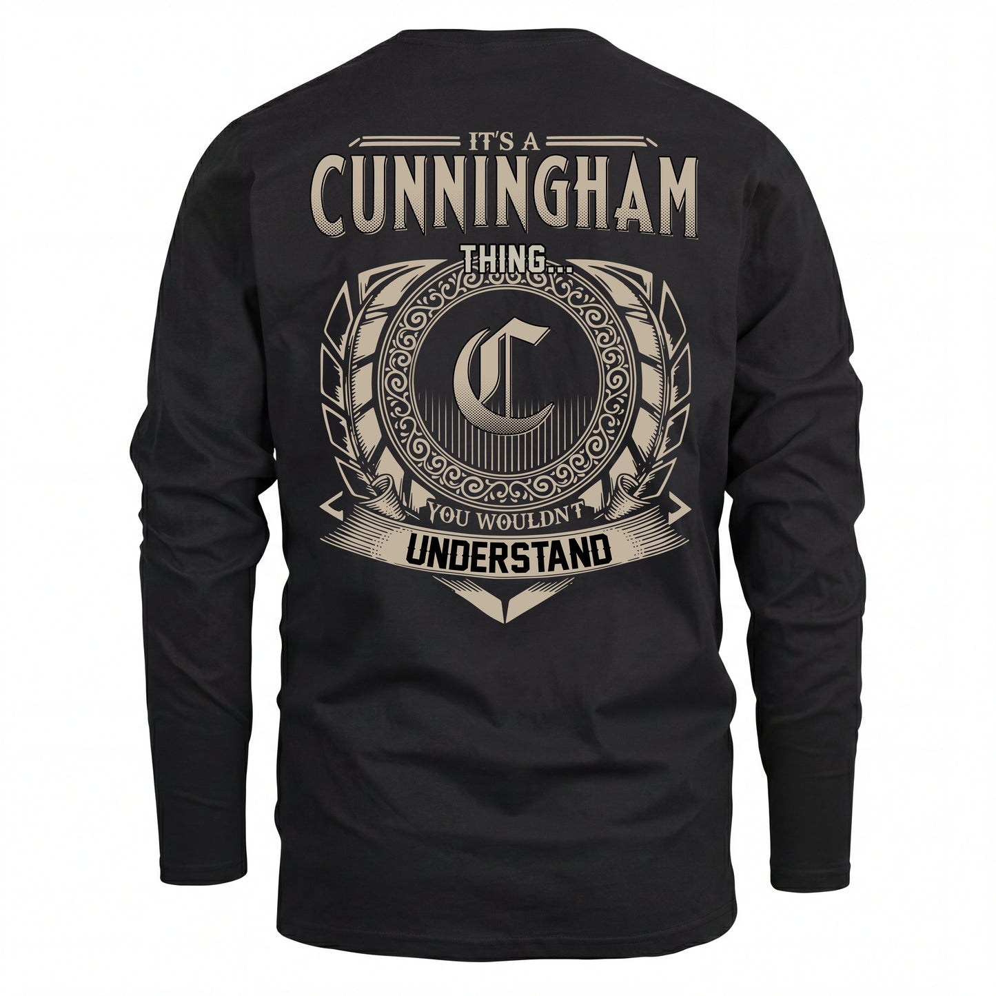 CUNNINGHAM HH88-K2–Personalized Name Quote Apparel “It’s an NAME Thing You Wouldn’t Understand”