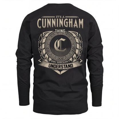 CUNNINGHAM HH88-K2–Personalized Name Quote Apparel “It’s an NAME Thing You Wouldn’t Understand”
