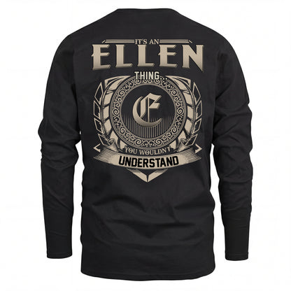 ELLEN HH88-K2–Personalized Name Quote Apparel “It’s an NAME Thing You Wouldn’t Understand”