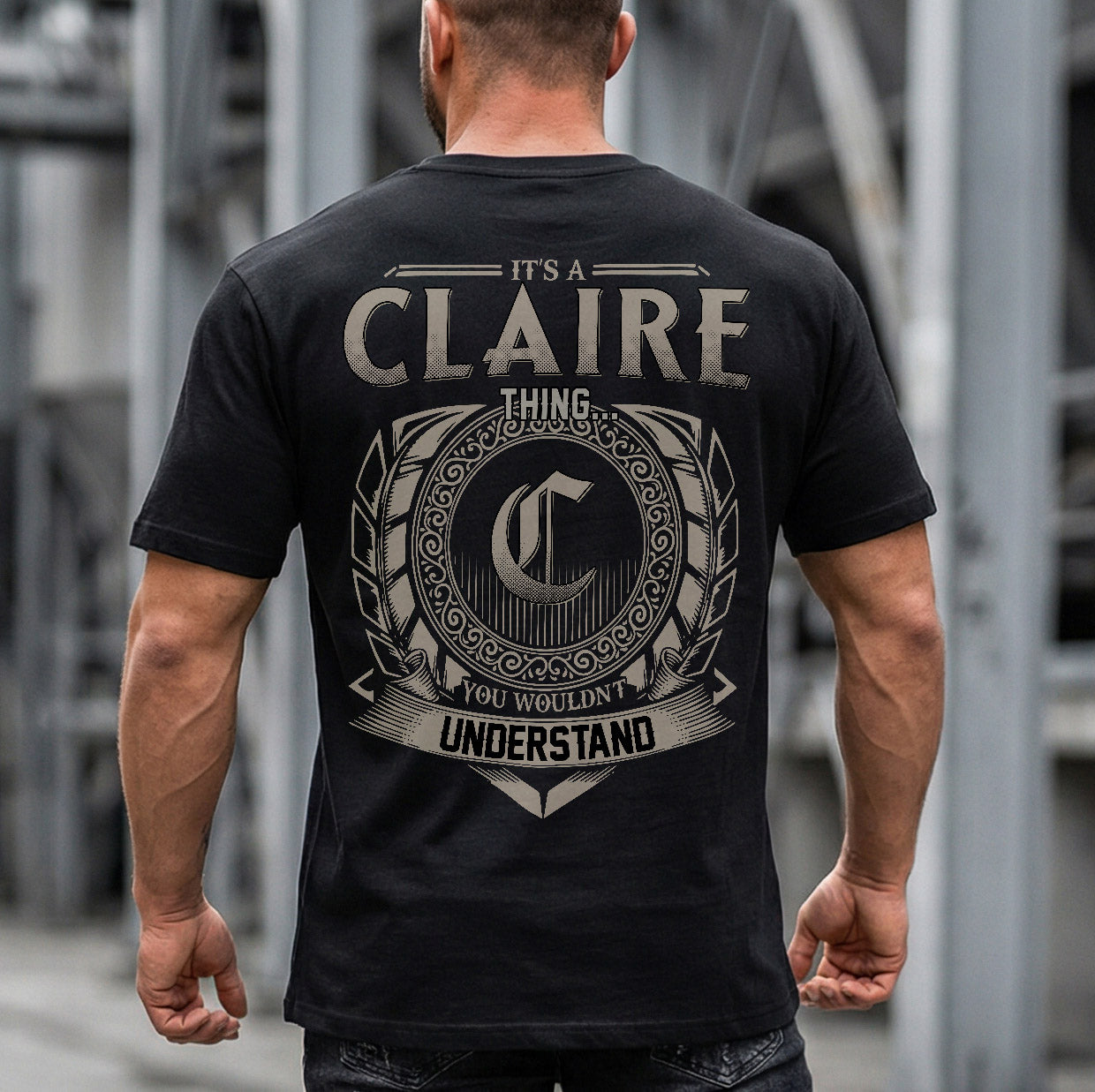 CLAIRE HH88-K2–Personalized Name Quote Apparel “It’s an NAME Thing You Wouldn’t Understand”