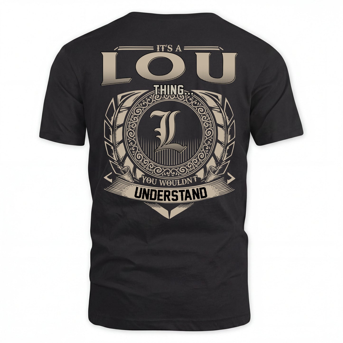 LOU HH88-K2–Personalized Name Quote Apparel “It’s an NAME Thing You Wouldn’t Understand”