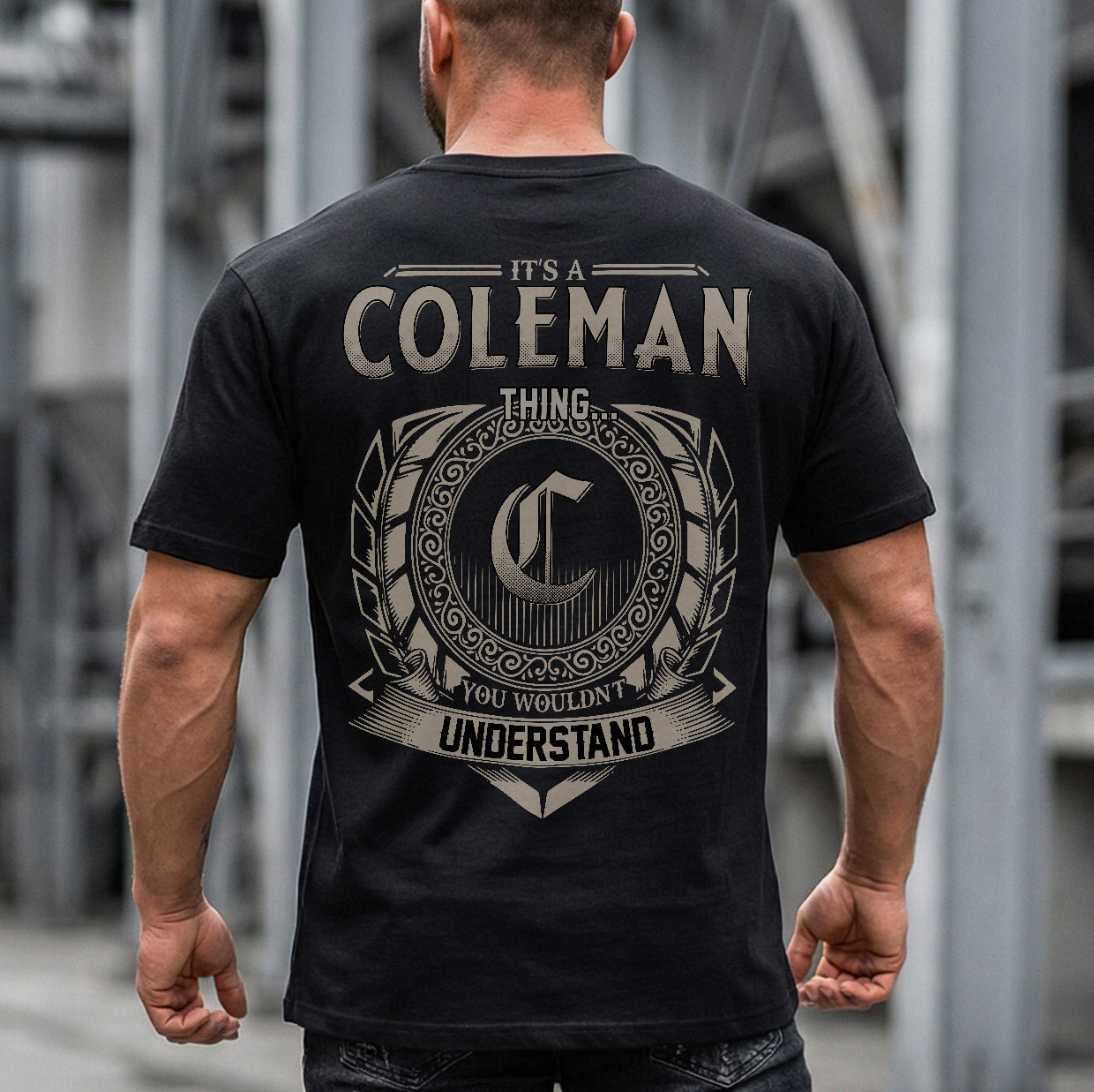COLEMAN HH88-K2–Personalized Name Quote Apparel “It’s an NAME Thing You Wouldn’t Understand”