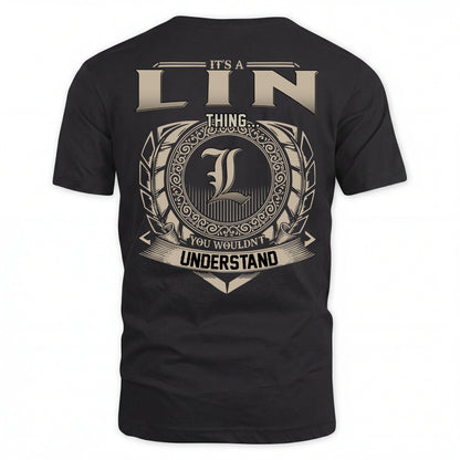 LIN HH88-K2–Personalized Name Quote Apparel “It’s an NAME Thing You Wouldn’t Understand”