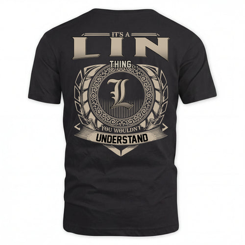 LIN HH88-K2–Personalized Name Quote Apparel “It’s an NAME Thing You Wouldn’t Understand”