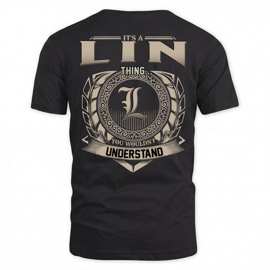 LIN HH88-K2–Personalized Name Quote Apparel “It’s an NAME Thing You Wouldn’t Understand”