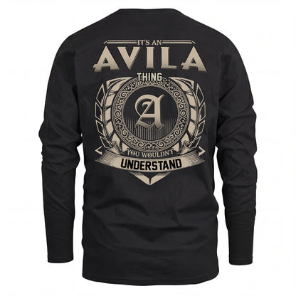 AVILA HH88-K2–Personalized Name Quote Apparel “It’s an NAME Thing You Wouldn’t Understand”