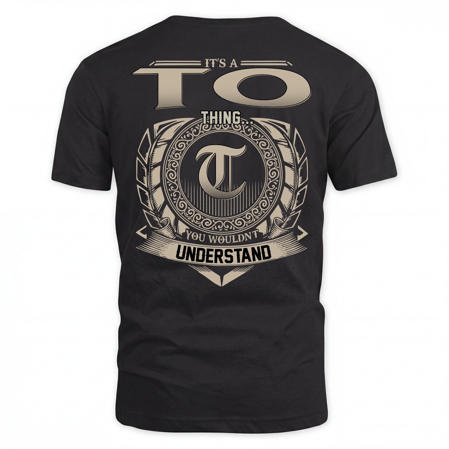 TO HH88-K2–Personalized Name Quote Apparel “It’s an NAME Thing You Wouldn’t Understand”
