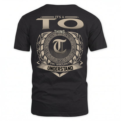 TO HH88-K2–Personalized Name Quote Apparel “It’s an NAME Thing You Wouldn’t Understand”