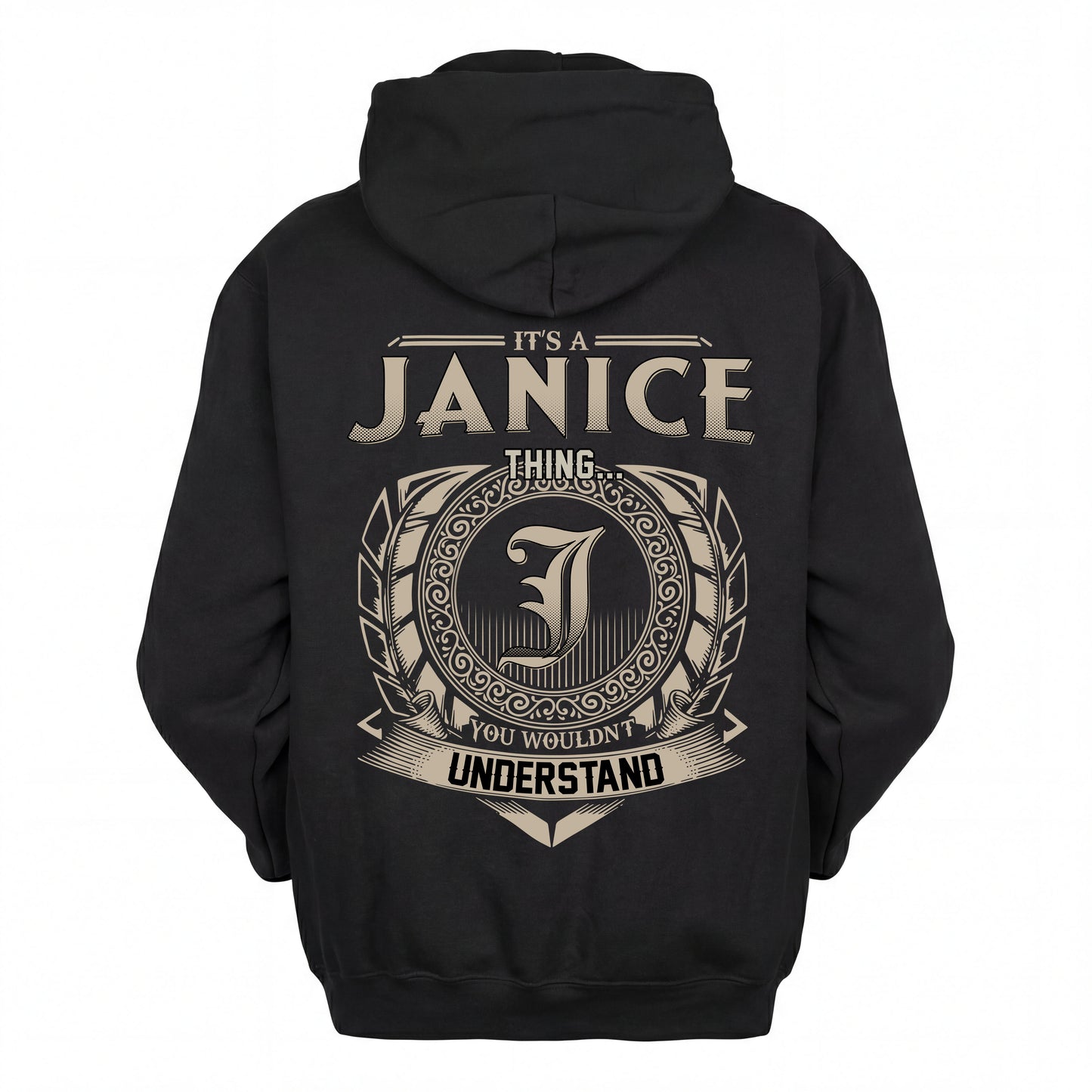 JANICE HH88-K2–Personalized Name Quote Apparel “It’s an NAME Thing You Wouldn’t Understand”