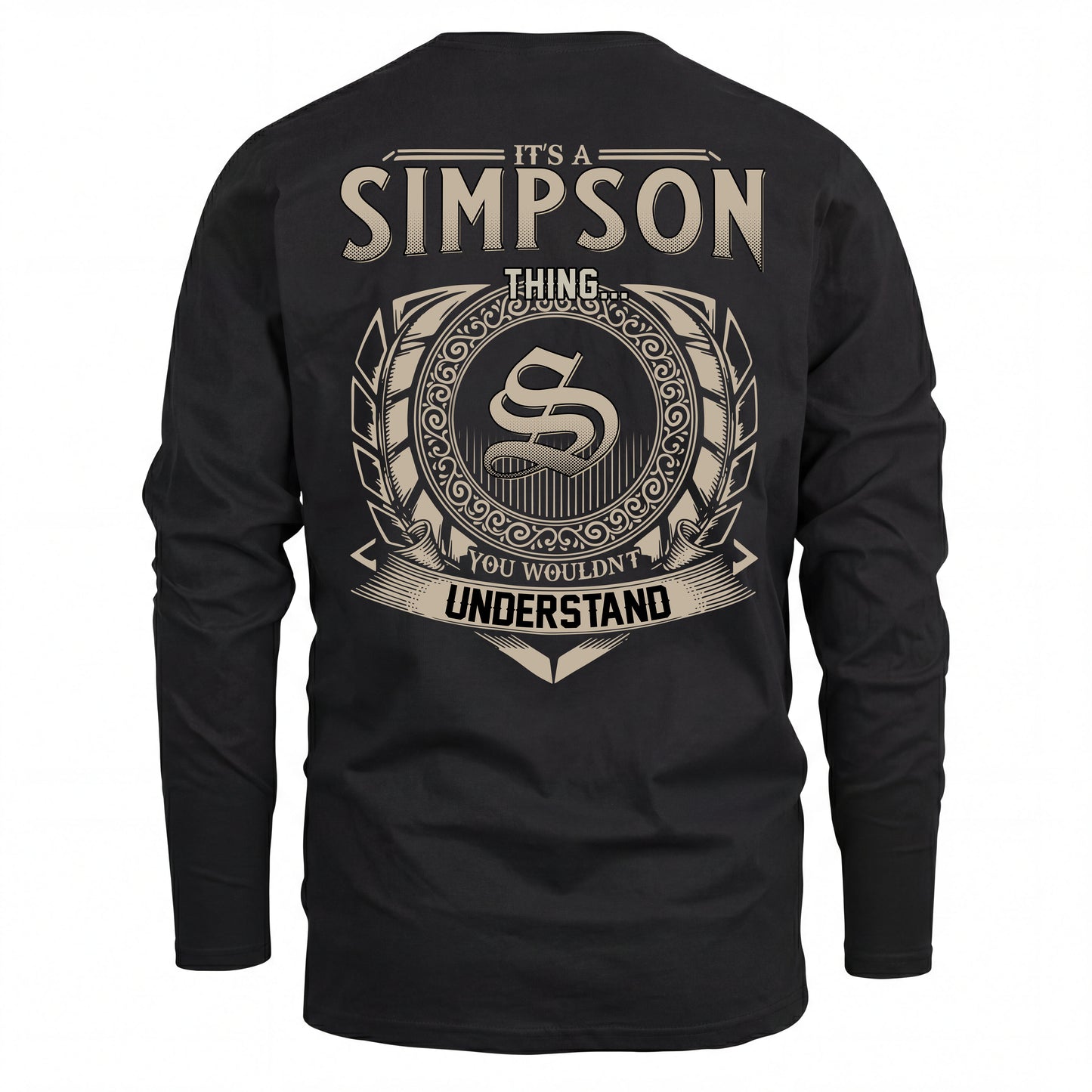 SIMPSON HH88-K2–Personalized Name Quote Apparel “It’s an NAME Thing You Wouldn’t Understand”