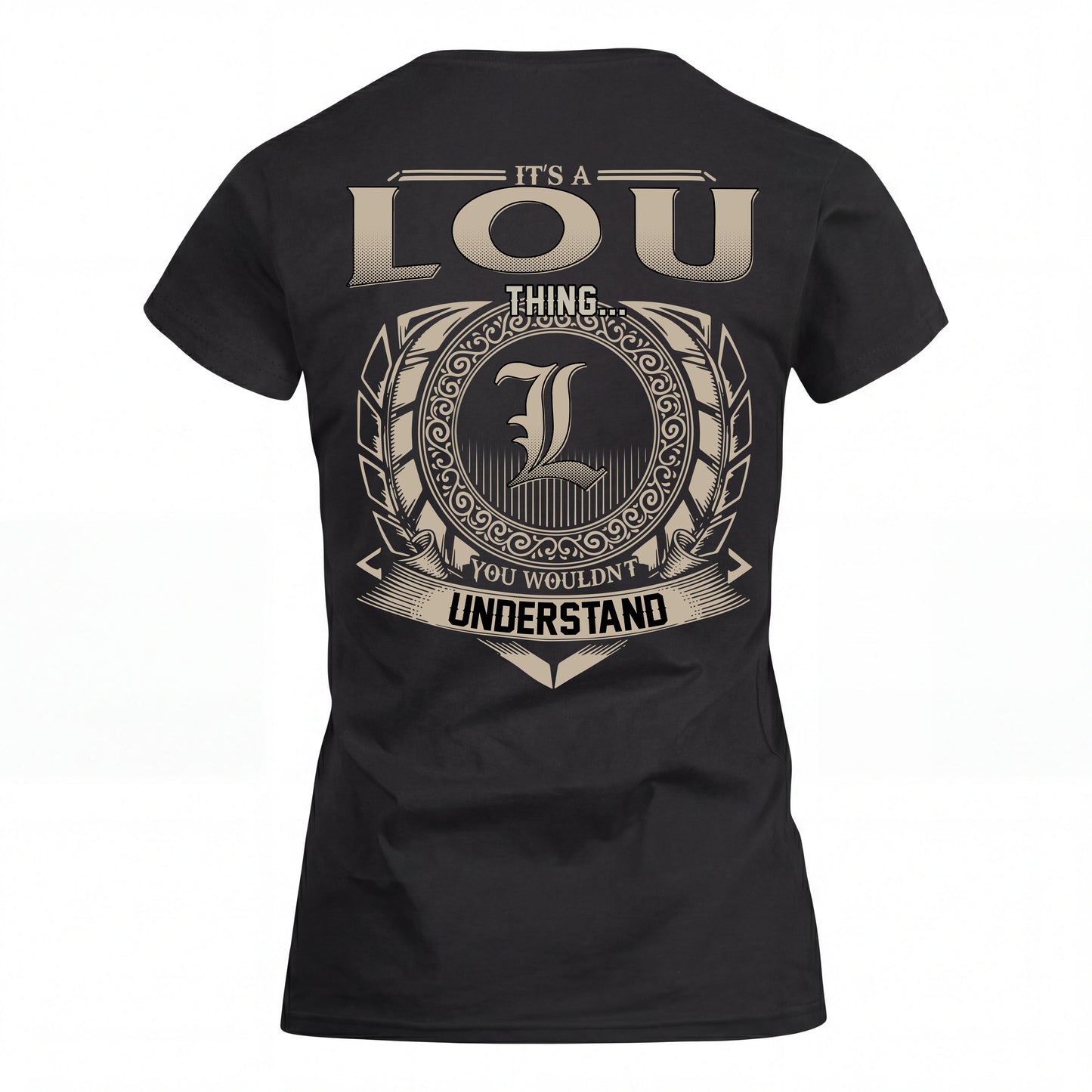 LOU HH88-K2–Personalized Name Quote Apparel “It’s an NAME Thing You Wouldn’t Understand”