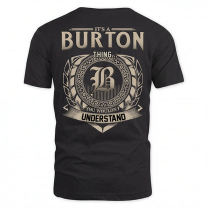 BURTON HH88-K2–Personalized Name Quote Apparel “It’s an NAME Thing You Wouldn’t Understand”