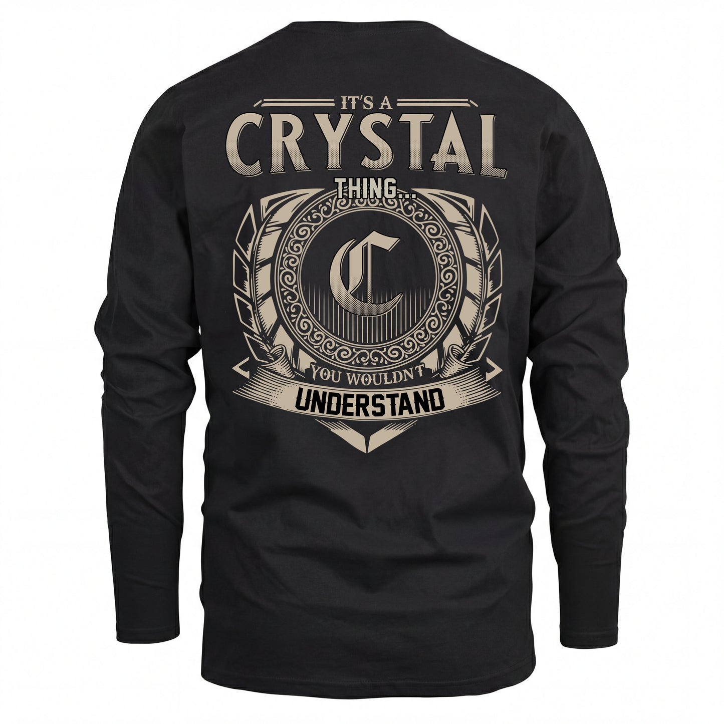 CRYSTAL HH88-K2–Personalized Name Quote Apparel “It’s an NAME Thing You Wouldn’t Understand”