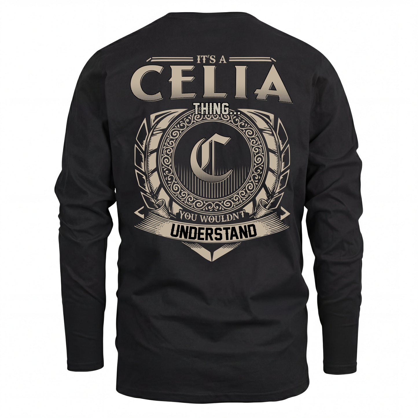 CELIA HH88-K2–Personalized Name Quote Apparel “It’s an NAME Thing You Wouldn’t Understand”