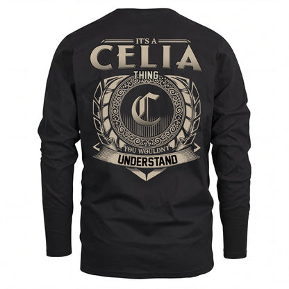 CELIA HH88-K2–Personalized Name Quote Apparel “It’s an NAME Thing You Wouldn’t Understand”