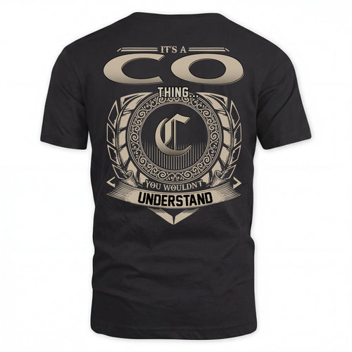 CO HH88-K2–Personalized Name Quote Apparel “It’s an NAME Thing You Wouldn’t Understand”